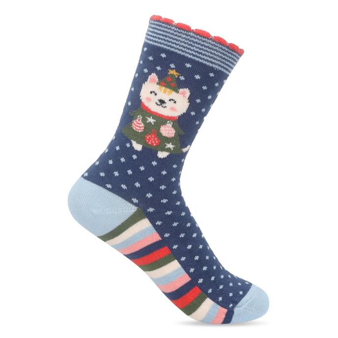 totes toasties® Ladies Novelty Ankle Socks Cat Extra Image 2